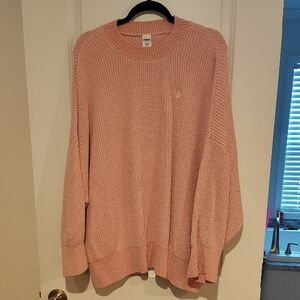PINK Victoria's Secret Soft Pink Crew Neck Sweater